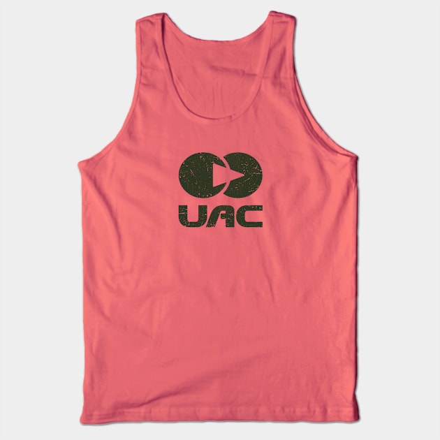 UAC Classic Logo (Green) Tank Top by Geekeria Deluxe